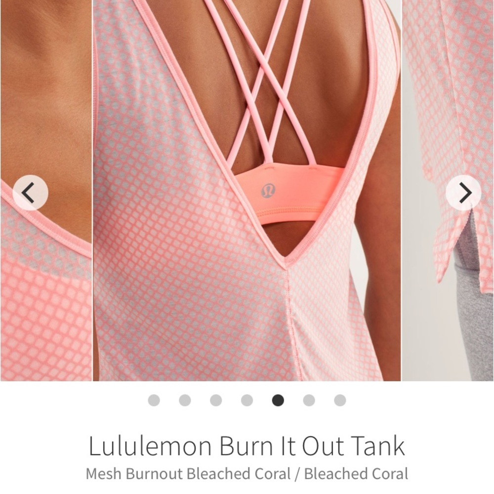 Lululemon Burn It Out Tank